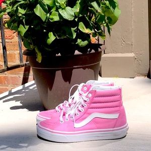 Pink Hightop Vans
